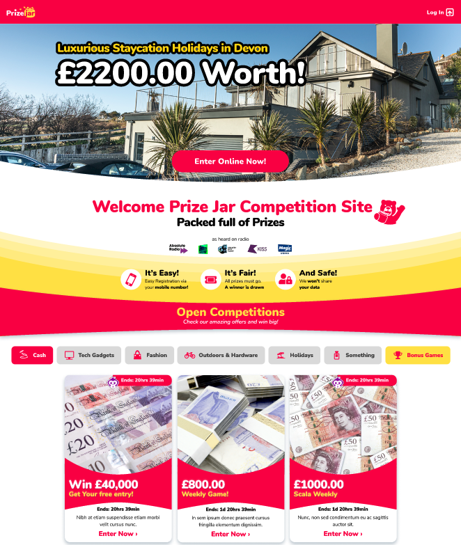 Prize Jar